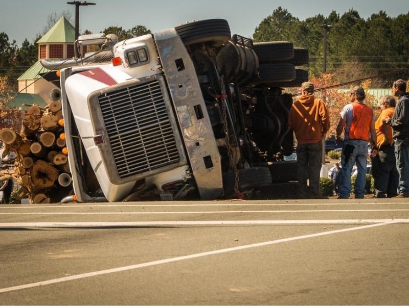 Cargo Truck Accident